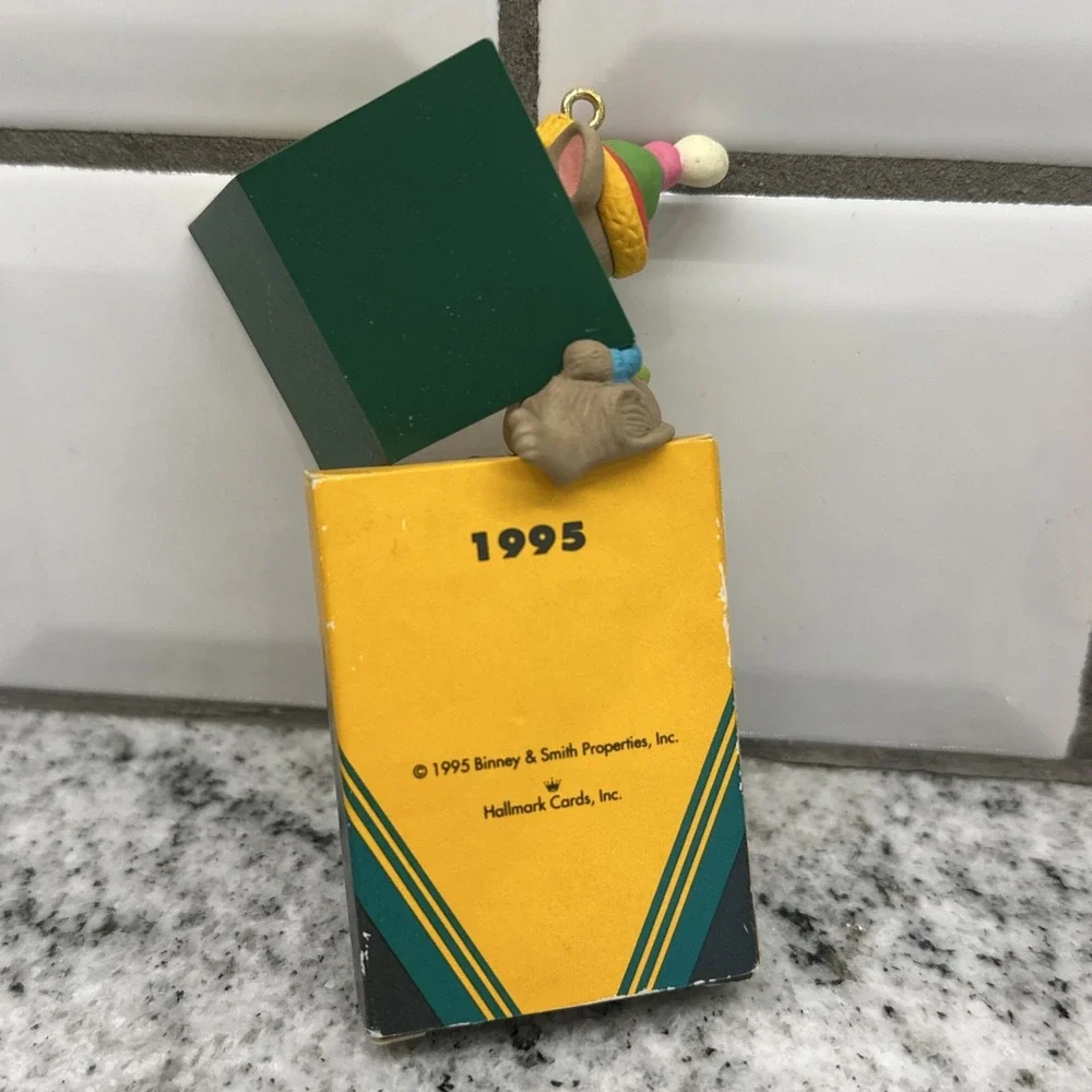 Hallmark Crayola Crayon Series Christmas Collectible Keepsake Ornaments Bundle 4